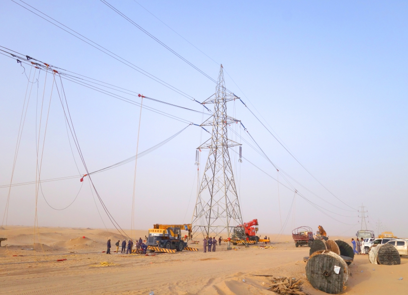 Execution of power transmission lines Projects